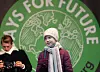 HAMBURG, GERMANY - FEBRUARY 21: Teenage climate activist Greta Thunberg speaks at a Fridays for Future climate protest on February 21, 2020 in Hamburg, Germany. The city-state of Hamburg is scheduled to hold elections on February 23 and climate politics are likely to play a significant role in the outcome. (Photo by Sean Gallup/Getty Images)