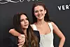 British fashion designer and singer Victoria Beckham (L) and US actress Nicola Peltz Beckham arrive for the premiere of the movie ”Lola” at the Bruin Theatre, in Los Angeles, California on February 3, 2024. (Photo by LISA O‘CONNOR/AFP)