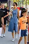 *PREMIUM-EXCLUSIVE* Beverly Hills, CA - Happy Father's Day Caitlyn Jenner! The former Olympic star spent this Father's Day morning with her daughters Kendall and Kylie in Beverly Hills, where they braved their fans while strolling through Rodeo Dr. Kendall brought along her little puppy for the outing. Pictured: Kendall Jenner, Kylie Jenner, Caitlyn Jenner BACKGRID USA 18 JUNE 2017, Image: 338265206, License: Rights-managed, Restrictions: , Model Release: no, Credit line: SHADY / BACKGRID / Backgrid USA / Profimedia