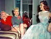 Marilyn Monroe, Betty Grable i Lauren Bacall na setu filma 'How To Marry a Millionaire' (1953)