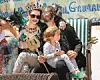 NEW YORK, NY - JUNE 16: Amanda Palmer, Neil Gaiman, and Anthony Gaiman attend the 2018 Coney Island Mermaid Parade on June 16, 2018 in New York City. (Photo by Taylor Hill/Getty Images)