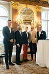 Ante Buntić, suosnivač Croatia Watch Societyja, Julien Rossier, direktor Bucherera za Austriju, Marko Propadalo, suosnivač Croatia Watch Societyja, Salko Tadžić, Bucherer Austrija, Zvonimir Svalina, suosnivač Croatia Watch Societyja