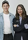 Casey Cadwallader i Ann Sofie Johansson