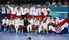 Slavlje nakon zlatne medalje na Olimpijskim igrama u Ateni 2004.