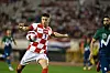 FOTOGRAFIJE: TOM DUBRAVEC/ CROPIX Split, 070921. Poljud. Nogometna utakmica kvalifikacije za Svjetsko prvenstvo, skupina H izmedju Hrvatske i Slovenije. Na fotografiji: Andrej Kramaric.