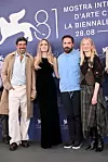 Ekipa filma: Pierfrancesco Favino koji utjelovio Onassisa, Angelina Jolie, redatelj Pablo Larrain i Alba Rohrwacher