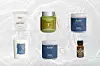 Mini bombe za kupku OUAI Chill Pills (28 eura)/ piling sol za tijelo L‘Occitane (35 eura)/ maslac za tijelo s lavandom Mend De-stress Massage Butter Fraktal Beauty (30 eura)/ opuštajuća mirisna svijeća L‘Occitane (24,90 eura)/ njegujuća sol za kupku Mend De-stress Bath Salt Fraktal Beauty (35 eura)/ eterično ulje s lavandom i borovnicom N Elements (3,44 eura)