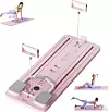 Sklopiva pilates sprava s ab rollerom, višenamjenska pilates daska za kućne treninge, sprava za vježbanje cijelog tijela i trbušnih mišića, pilates core trenažer, trbušna daska (Amazon 73.06 eura)