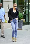 BGUK_1314534 - New York City, New - English mode, Rosie Huntington-Whiteley sizzles in snakeskin boots in New York City. Pictured: Rosie Huntington-Whiteley BACKGRID UK 16 AUGUST 2018,Image: 383094135, License: Rights-managed, Restrictions: , Model Release: no, Credit line: STAR MAX / starmaxinc.com / Backgrid UK / Profimedia