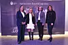 Irska ambasadorica Wendy Dorman-Smith, Valentina Andrašek, švedska veleposlanica Anna Boda i Julia Tiefengraber, zamjenica šefa misije iz austrijskog veleposlanstva