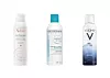 Termalna voda u spreju, 59,90 kn AVENE; Termalna, mineralizirajuća voda 73,50 kn VICHY; Osvježavajuća voda u spreju za osjetljivu kožu 80,70 kn BIODERMA.