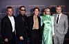 Glumci Matt Damon i Robert Downey Jr., Cillian Murphy, Emily Blunt i američko-britanski redatelj filma Christopher Nolan na premijeri 'Oppenheimera' u Parizu