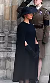 Meghan snimljena na posljednjem ispraćaju bake njezina supruga, princa Harryja