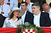 Prva dama Sanja Musić Milanović i predsjednik Zoran Milanović.