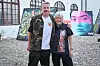 Martha Cooper i organizator izložbe Slaven Kosanovic Lunar