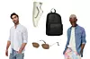 Prugasta košulja Polo Ralph Lauren (909,90 kn)/ tenisice Marc O'Polo (789,90 kn)/ ruksak Calvin Klein (739,90 kn)/ sunčane naočale Vans (140,90 kn)/ traper košulja Tommy Jeans (559,90 kn) - sve dostupno na answear.hr