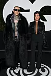 Travis Barker i Kourtney Kardashian na dodjeli nagrada GQ‘s Annual Men of the Year u Los Angelesu lanjskog studenog