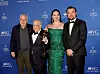 Robert De Niro, Martin Scorsese, Lily Gladstone and Leonardo DiCaprio, dobitnici nagrade Vanguard Award za film 'Killers of the Flower Moon'