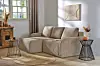 Kutna garnitura tekstil taupe, 749 € (5643,34 kn) LESNINA