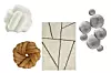 Skulptura Hauge 5 € (37,67 kn) JYSK/ Ukrasni jastuk čvor, 36 € (271,24 kn) MIMA/ Tepih Odon, 135x190 cm, 119 € (452,07 kn) JYSK/ Zidna dekoracija Falan, 202,93 € (1528,98 kn) PRIMA
