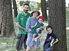 asim ugljen, supruga marta bolfan ugljen,djeca dino i lejla ugljen zagreb 10062015 foto posavec