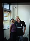 Mike Downey s djevojkom iz brazilske favele koja pleše u njegovoj predstavi