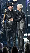 S Dave Stewartom 2022., na nastupu povodom primanja Eurythmicsa u Rock & Roll Hall of Fame