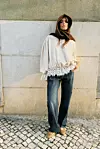 Romantični čipkani top - 25,95 eura