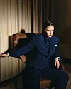 Strukirani blazer oversized kroja s dekonstruiranim rukavima