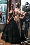 Jordan Alexander na snimanju Gossip Girl