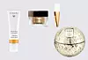 Hranjiva maska s esencijama dunje, ruže, badema, avokada i jojobe, 39 € DR. HAUSCHKA/ Sublimage le Masque s biomimetičkim lipidima i aktivnim molekulama iz vanilije za blistavost i jedrinu, 330 € CHANEL/ HSR Overnight Mask za noćnu njegu, s obnavljajućim uljima i biljnim proteinima koji ublažavaju bore, 99,90 € BABOR