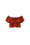 Kratka pamučna bluza 179,90 kn ZARA.