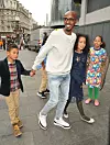 Sir Mo Farah s djecom na premijeri filma ‘Sonic the Hedgehog 2‘ u Londonu u ožujku