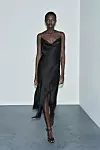 Satinirana haljina s čipkom ZW Collection - 49,95 eura