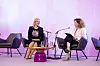 Kolinda Grabar Kitarović u razgovoru s Vedranom Likan, organizatoricom konferencije.