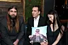 Nicolas Cage i Riko Shibata s njegovim sinom Westonom Cageom u Los Angelesu 2022.