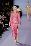 A model walks the runway at the Georges Hobeika fashion show as part of the Paris Fashion Week - Haute Couture Spring/Summer 2020. - Paris, January 20 2020//03HAEDRICHJM__A2A2319/2001210847/Credit:J.M. HAEDRICH/SIPA/2001210851, Image: 493926337, License: Rights-managed, Restrictions: , Model Release: no, Credit line: J.M. HAEDRICH / Sipa Press / Profimedia