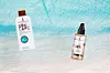 SUN CARE mlijeko nakon sunčanja (7,35 eura)/PARTY DIVA Profinjeno mirisno ulje sa šljokicama (6,62 eura)