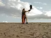 Spot je sniman na lokaciji 'Pustinje Dravski peski'