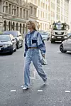 All denim kombinacija