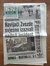 Povijesno izdanje Sportskih Novosti, od 14. svibnja 1990.
