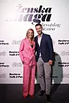 Anita Letica, predsjednica Uprave Philip Morrisa Zagreb d.o.o. i voditelj Ivan Vukušić.