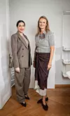 Komunikacijska stručnjakinja Jelena Slade-Šilović i poduzetnica i vlasnica Garderoba Concept storea Ana Ivančić