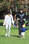 EXCLUSIVE: Eva Longoria and her husband Jose Baston takes their kid Santiago to the park in Beverly Hills **SPECIAL INSTRUCTIONS*** Please pixelate children's faces before publication.***. 03 Feb 2020, Image: 496286095, License: Rights-managed, Restrictions: World Rights, Model Release: no, Credit line: MEGA / The Mega Agency / Profimedia