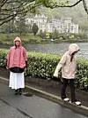 Doris je s obitelji posjetila i dvorac Kylemore Abbey u nacionalnom parku Connemara