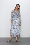 Zara cvjetna haljina s volanima, 399,90 kuna