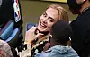 Adele nije skidala osmijeh s lica.