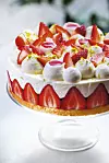 Žaklinina torta s jagodama naprosto je neodoljiva.