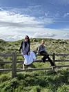 U blizini plaže Strandhill koju okružuju pašnjaci