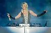 Sao Paulo, Brazil - Paris Hilton showing off her DJ skills at Pop Music Festival in Sao Paulo. June 23, 2012,Image: 136870730, License: Rights-managed, Restrictions: NO Latin USA, NO Latin America, Model Release: no, Credit line: GADE / Backgrid USA / Profimedia